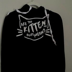 Are you kitten me right Meow hoodie